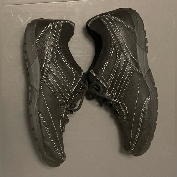 Rockport Men’s Black Leather Sneakers Size 7 - Picture 7 of 8